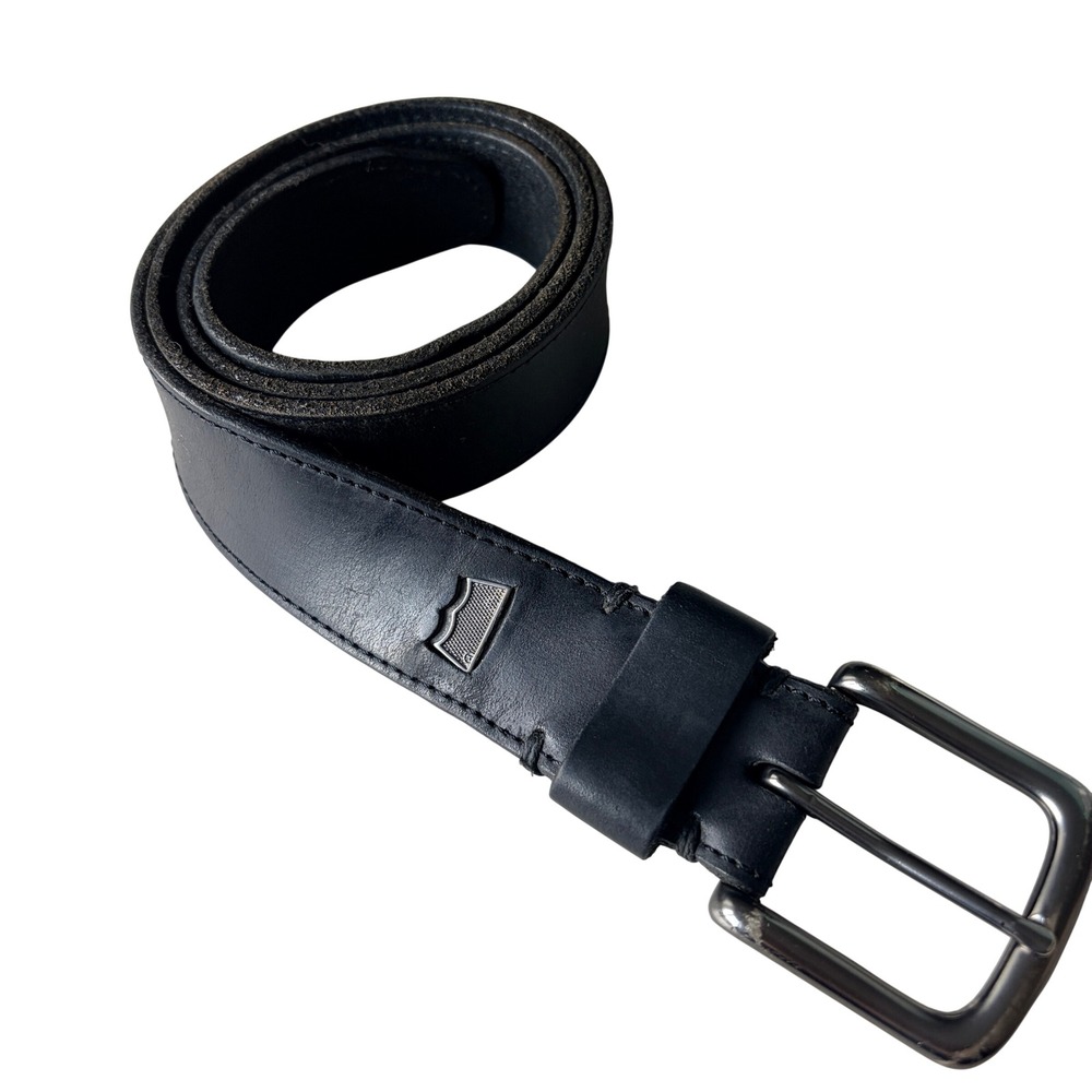 Levi's Genuine Leather Belt Small 30-32 Black 11LV1200